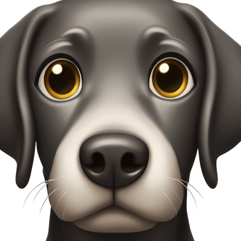 Black Labrador emoji