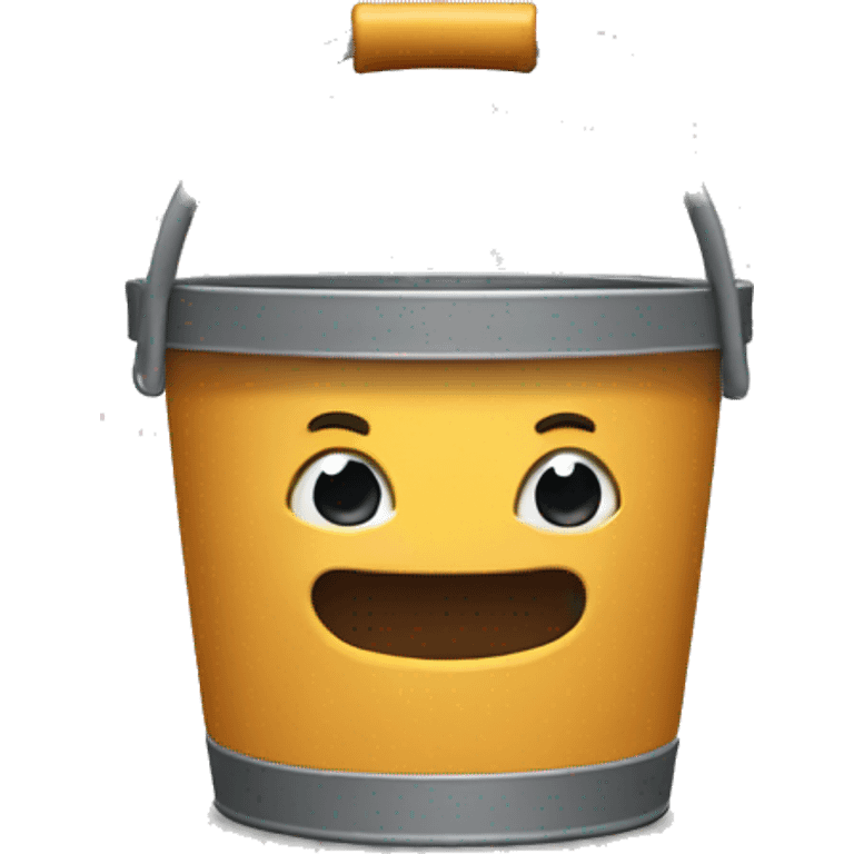 bucket and mug emoji