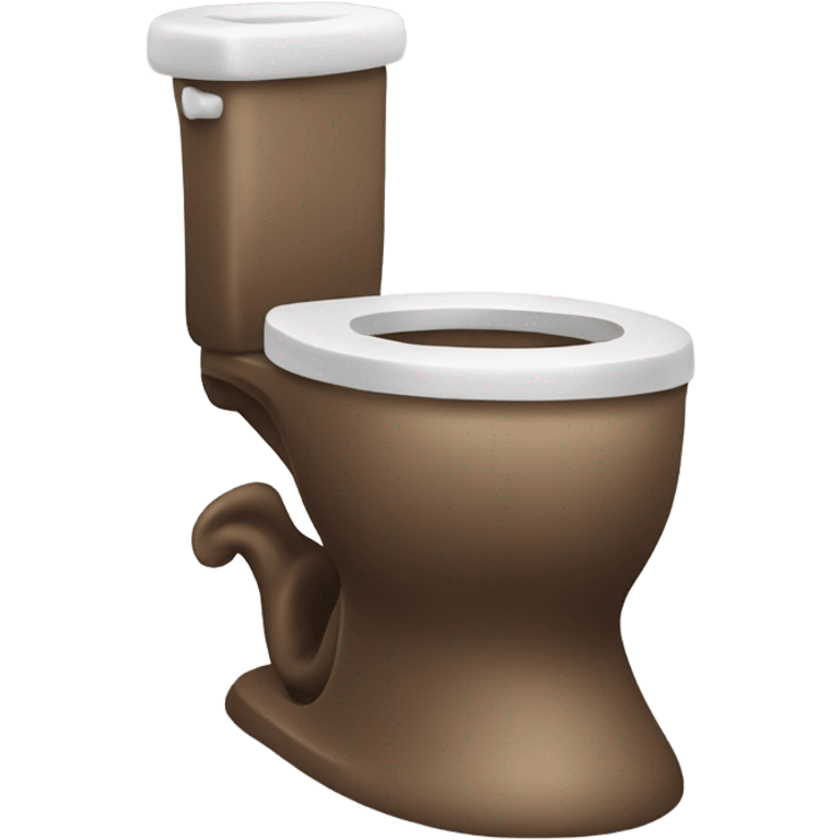 Happy Poop in toilet emoji