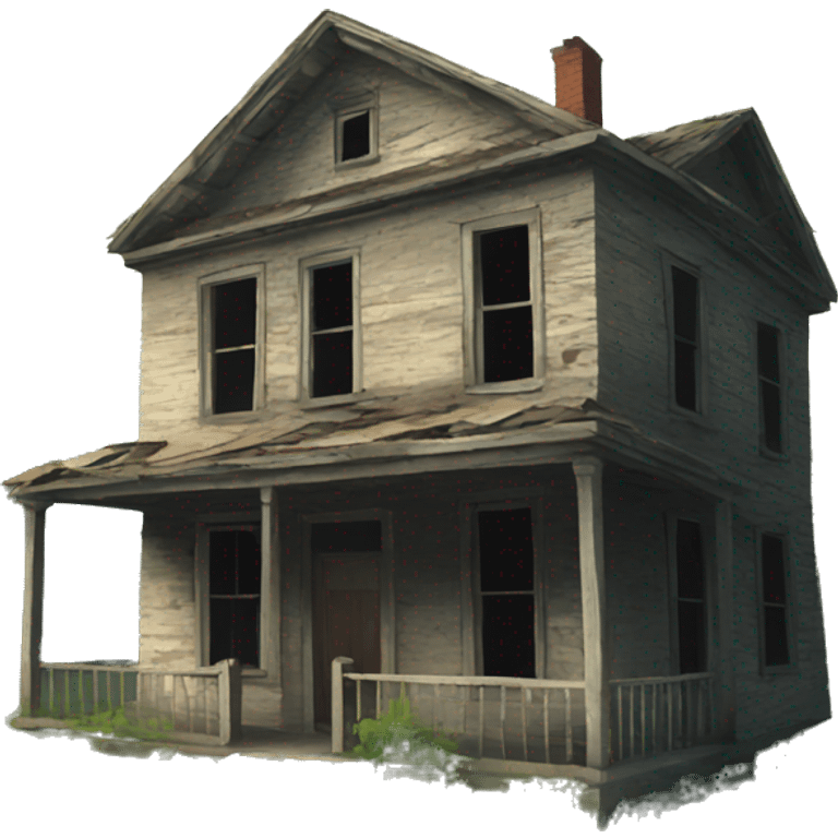 Abandoned house emoji