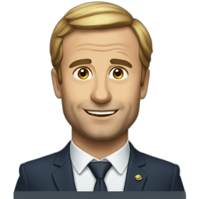 macron tortu emoji