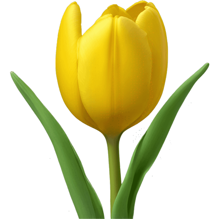 yello tulip emoji