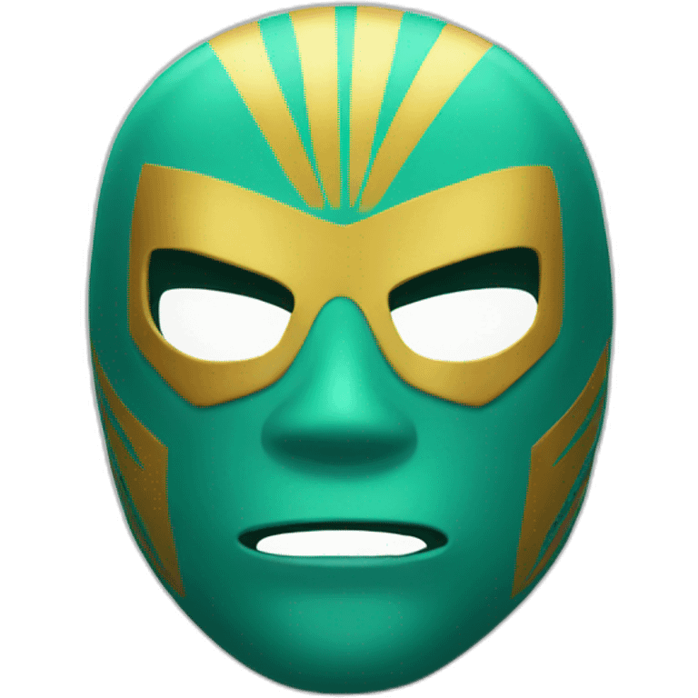 Lucha libre mask emoji