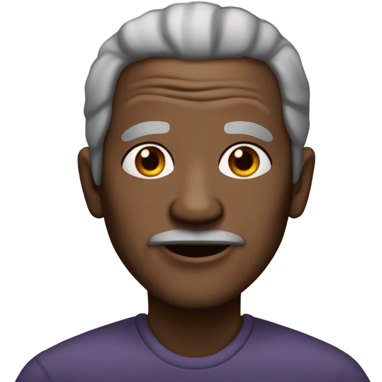 old black man  emoji