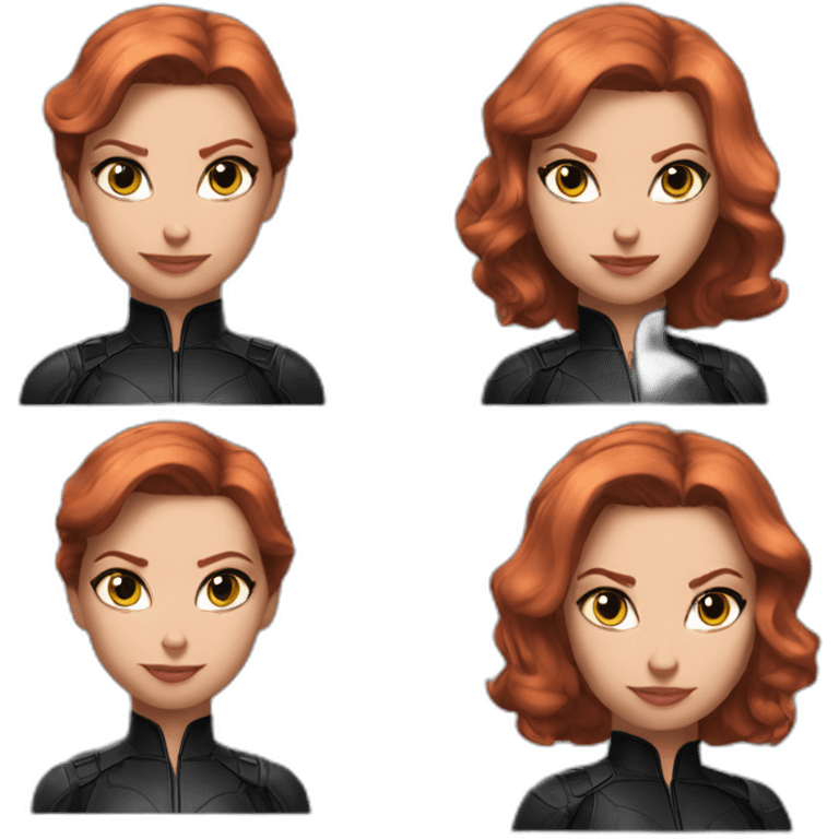 Cat black widow marvel avengers movie emoji