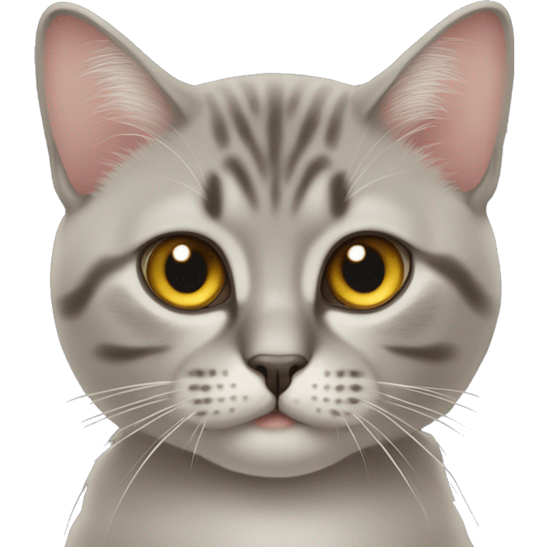 Siam Katze hält sich die Augen zu  emoji