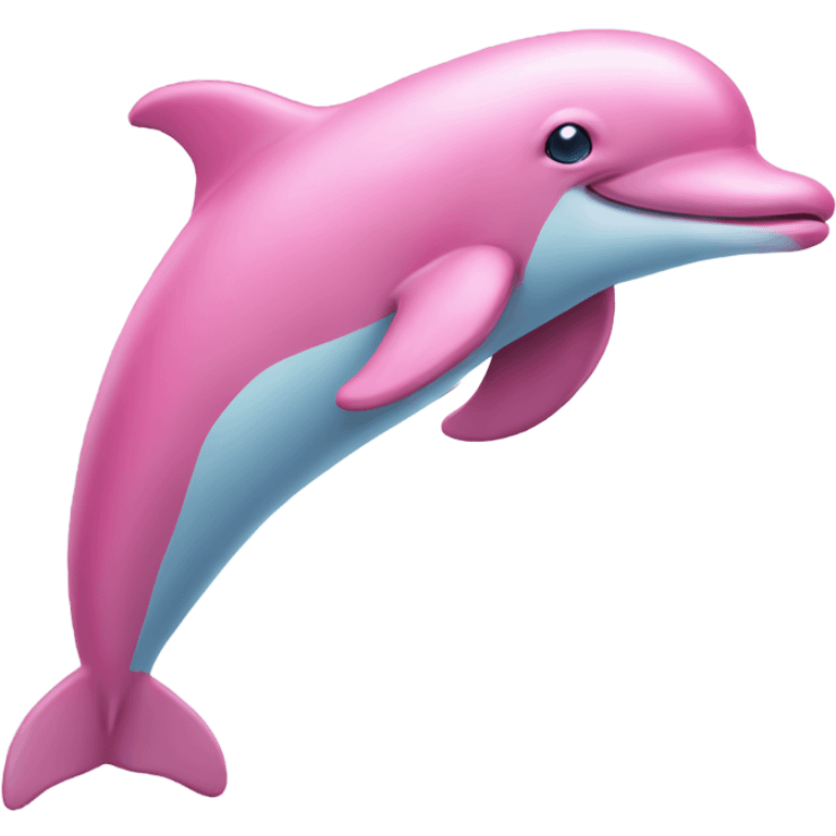 pink dolphin  emoji