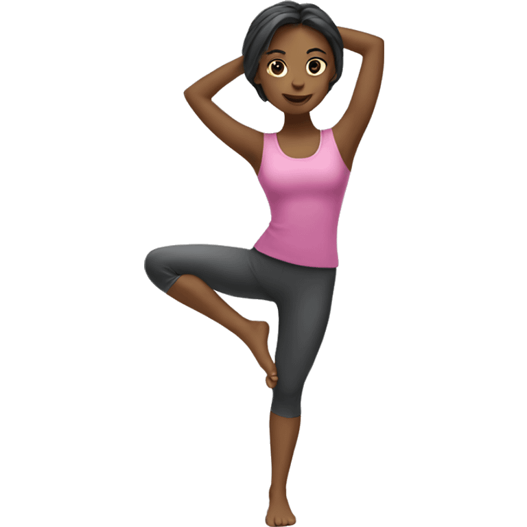 pilates girl emoji