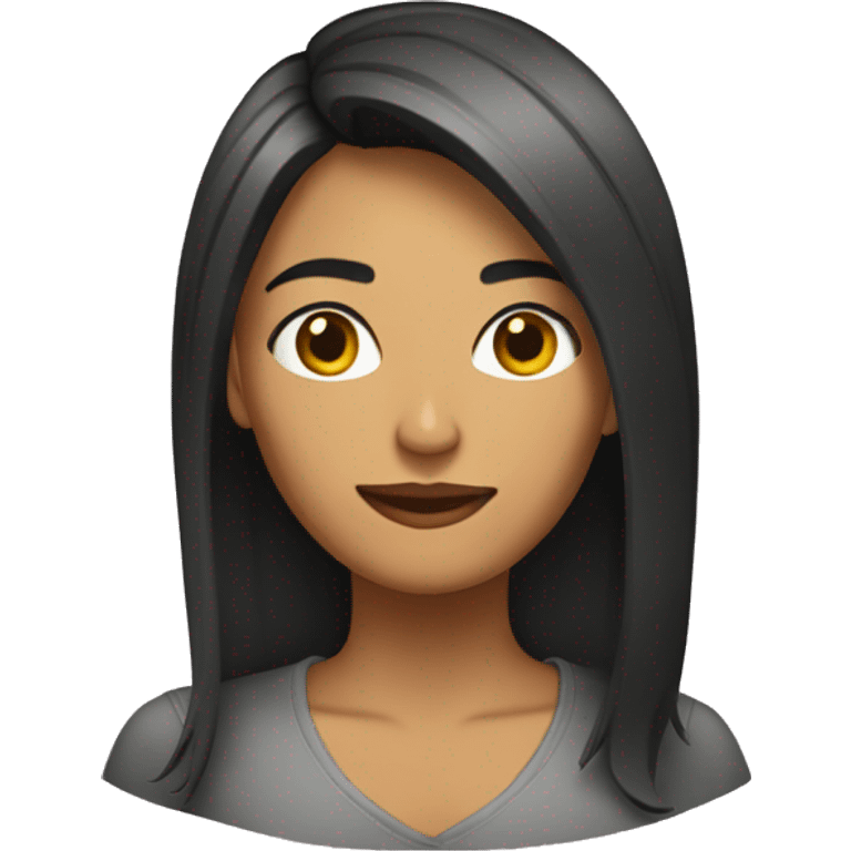 Mujer pelo corto un lado  emoji