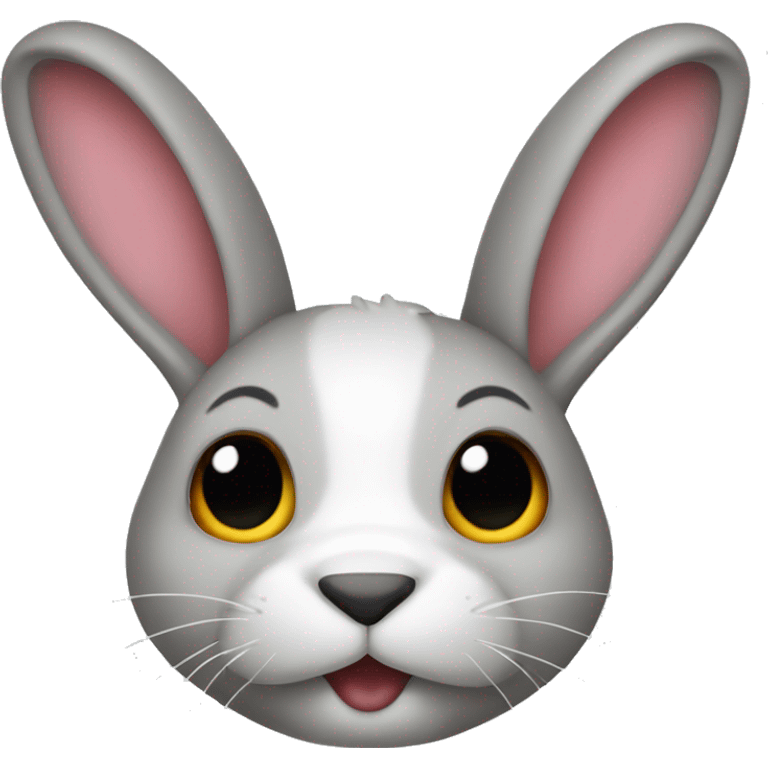 rabbit with 7 colors emoji