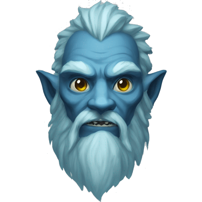 Spectral giant firbolg blue  emoji