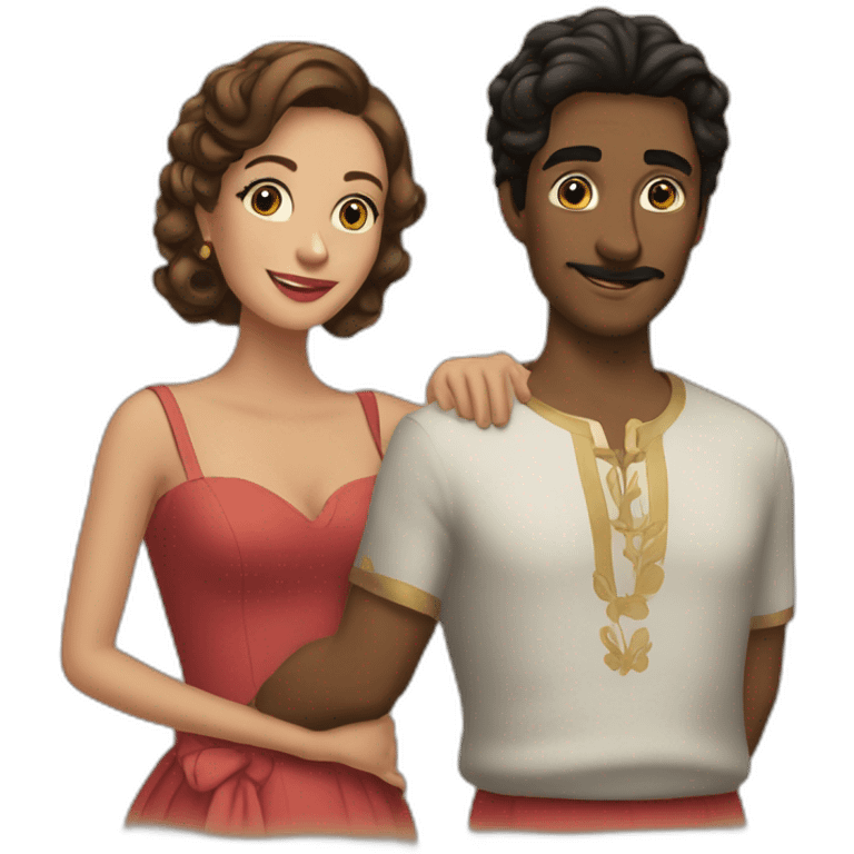 Baly et capucine emoji