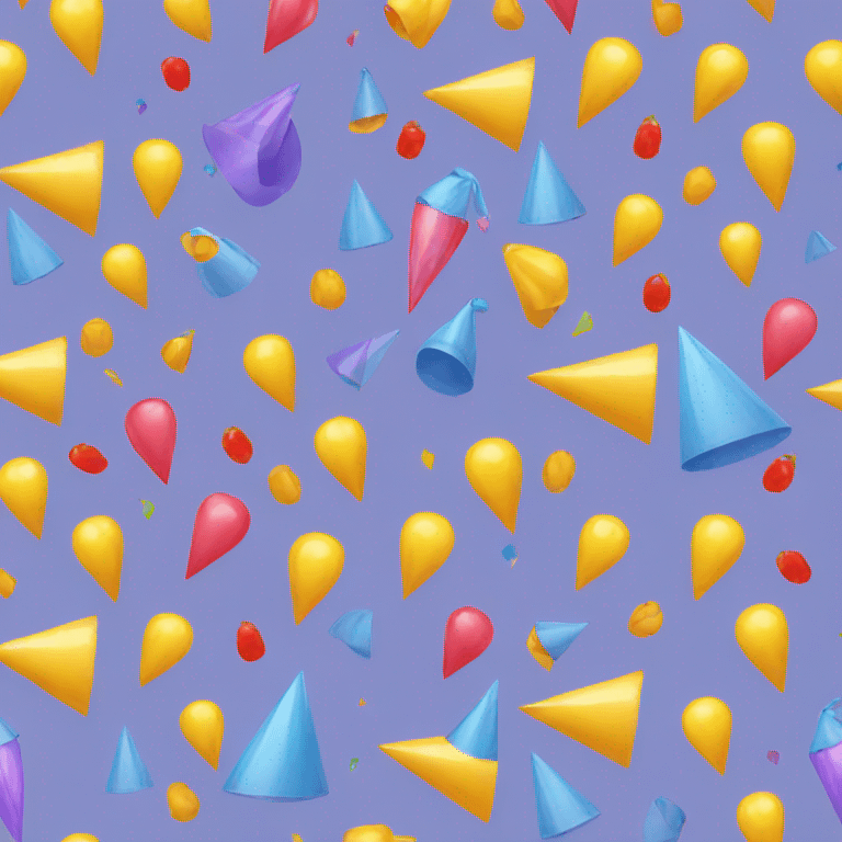 party hat emoji