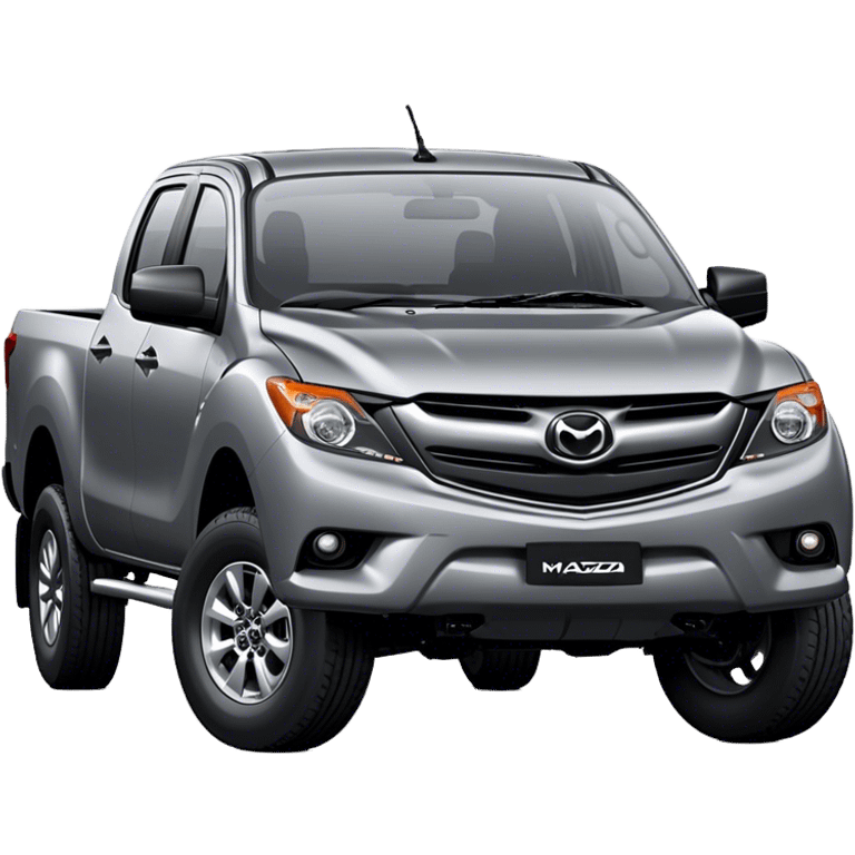 Mazda BT-50 - Mazda (Model Year: 2022) (Iconic colour: Dark Silver) emoji