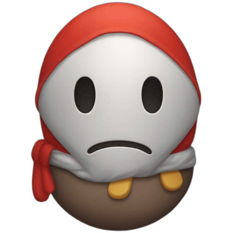 Shy guy emoji