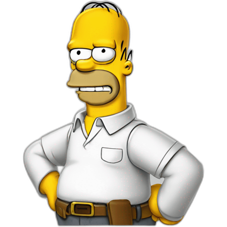 Homer simpson choses emoji