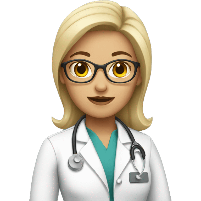 Female doctor emoji