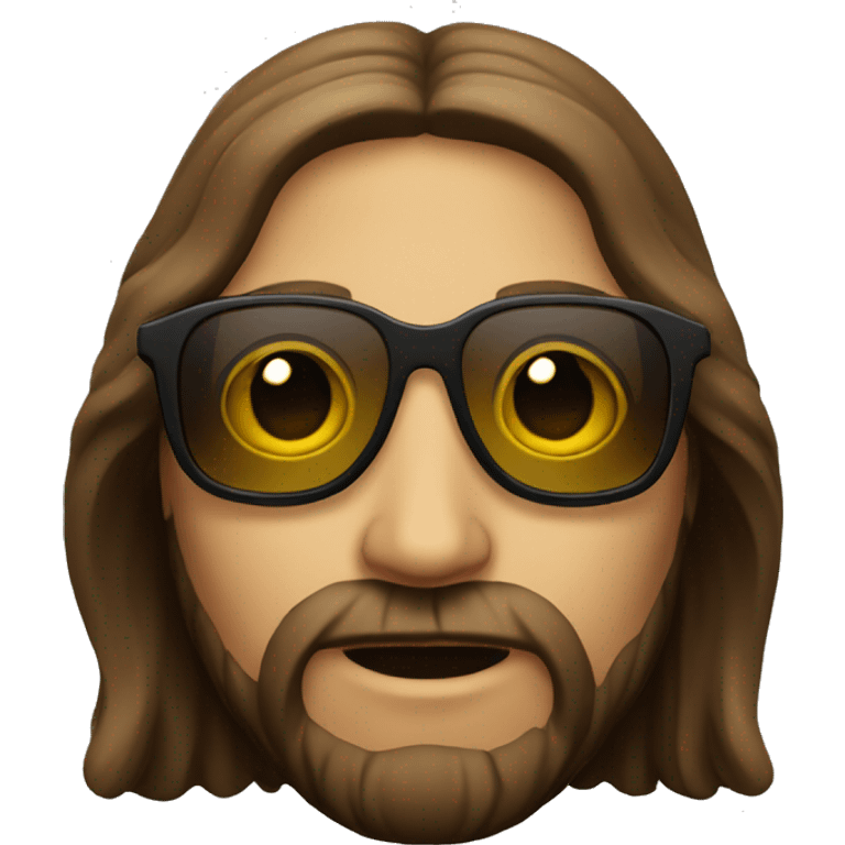 jesus with sunglasses  emoji