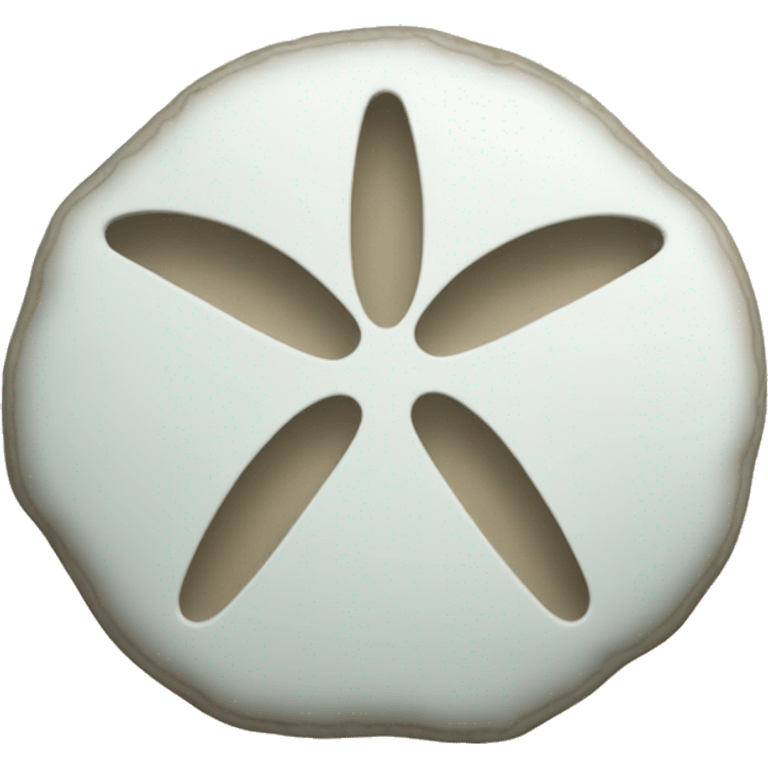 Sand dollar emoji