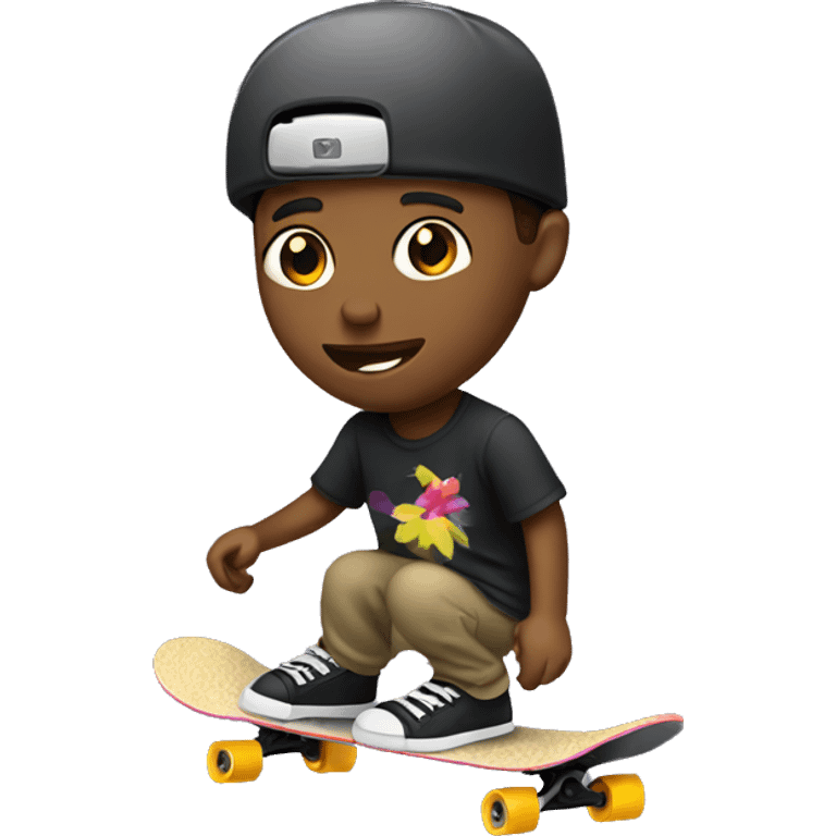 skateboarder emoji