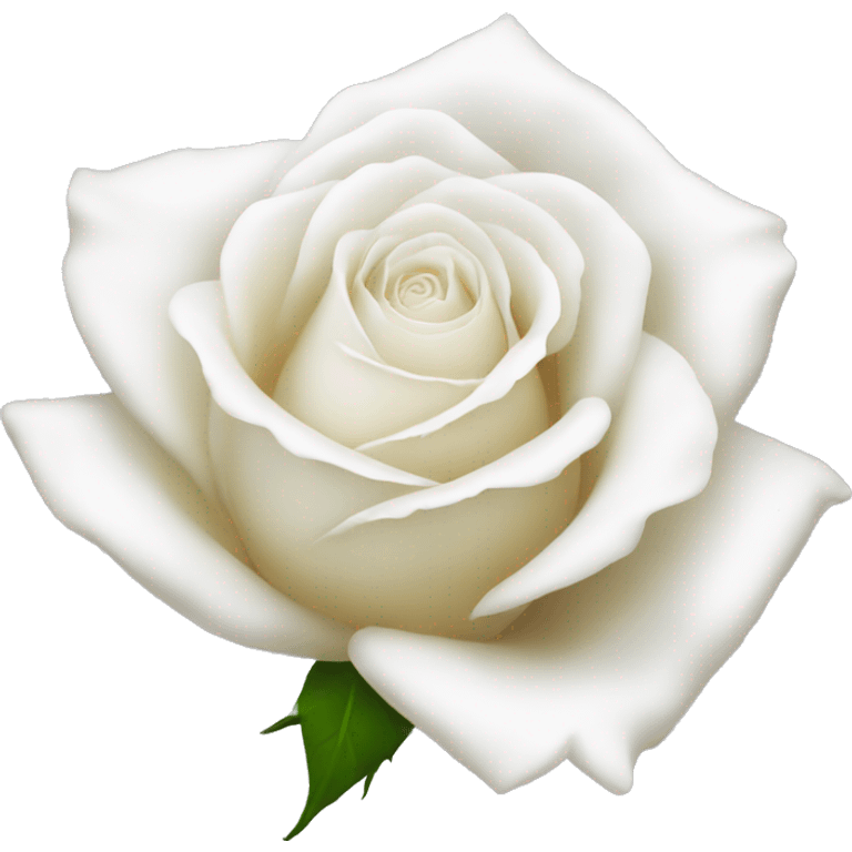 a white rose  emoji