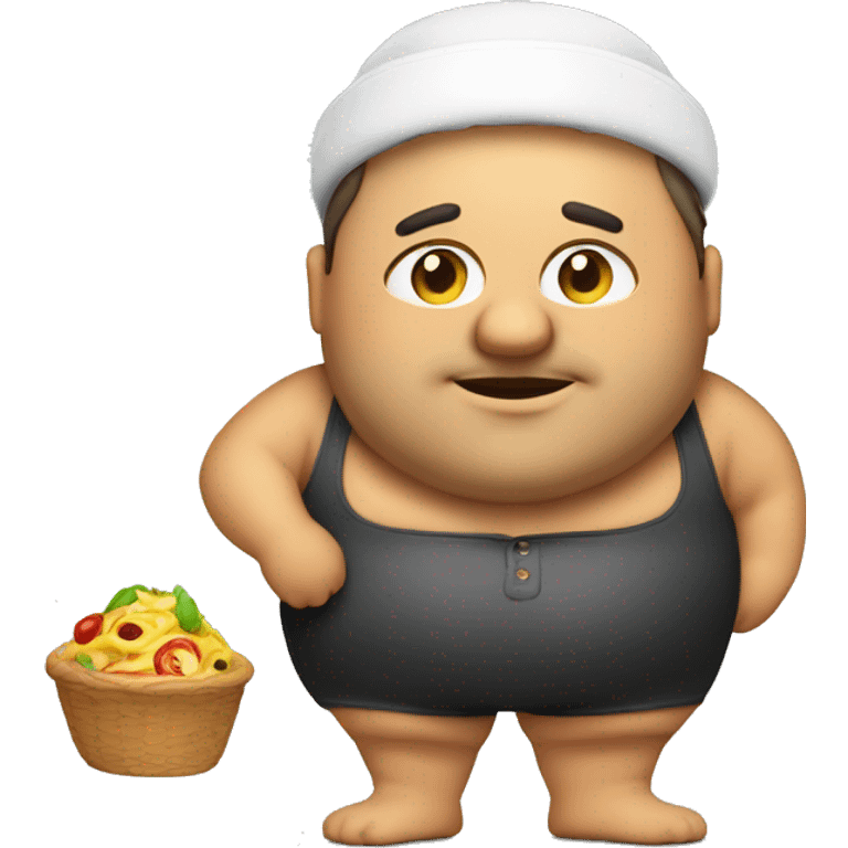 fat italian on holiday emoji