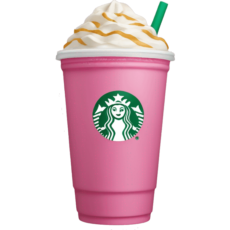 Starbucks pink drink emoji