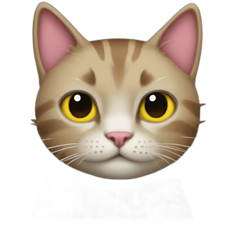 Cat punk emoji