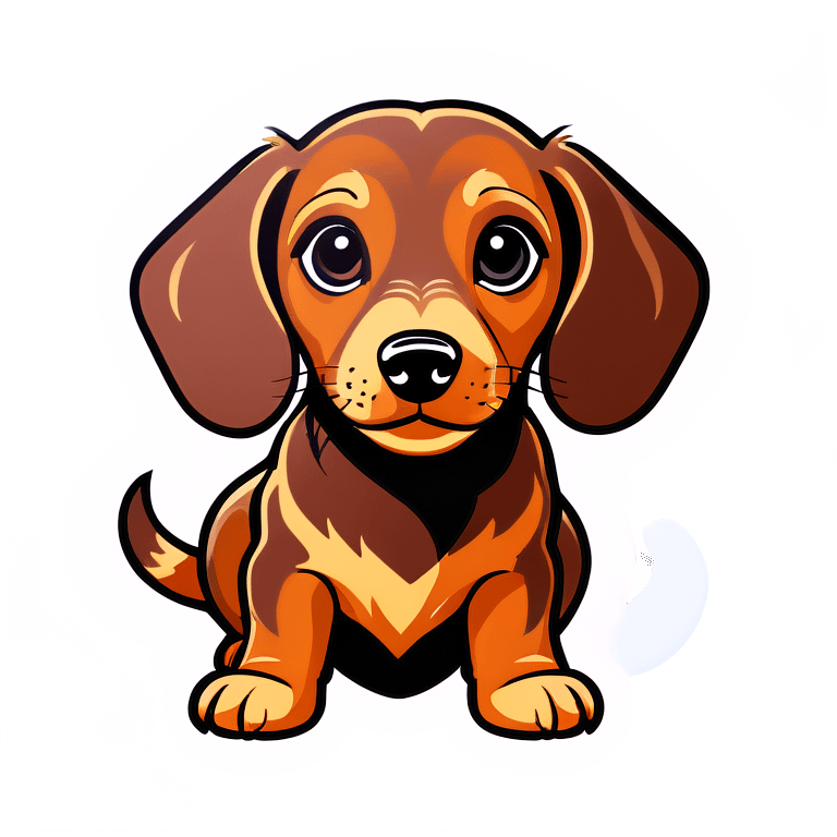 Dapple dachshund  emoji