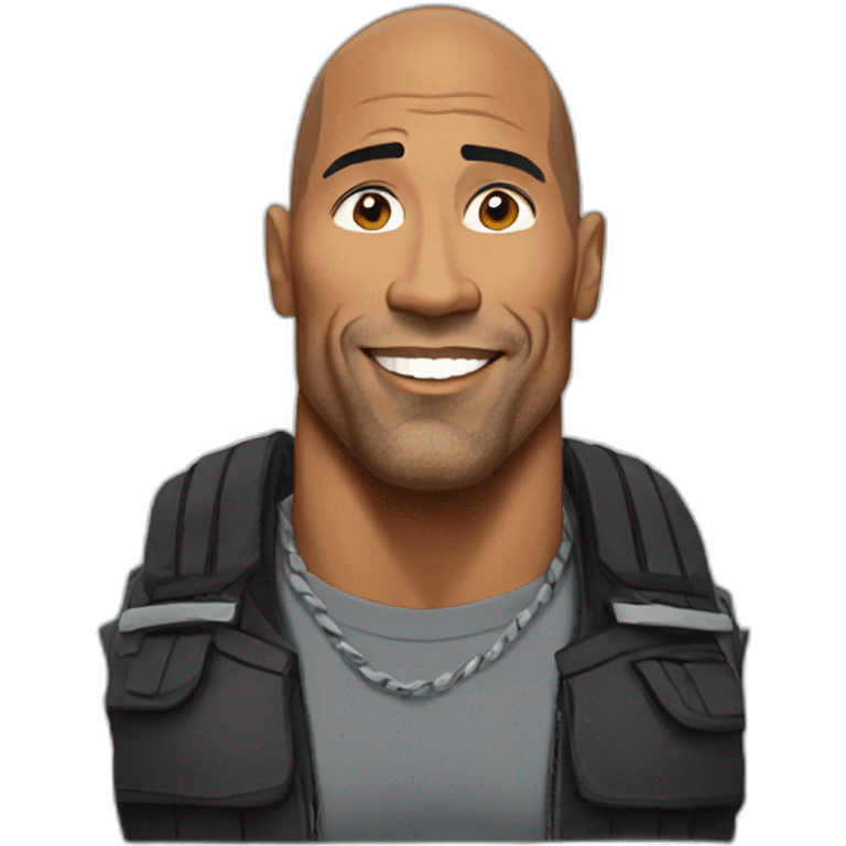 The rock emoji