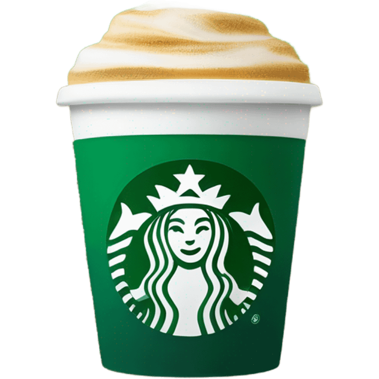 Starbuks coffee emoji