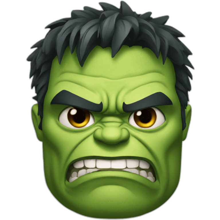 Angry hulk emoji