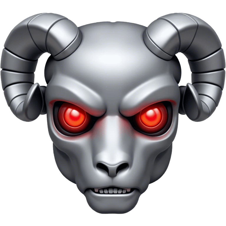 A terminator style Ram emoji