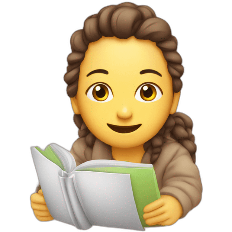 Cosy note book emoji