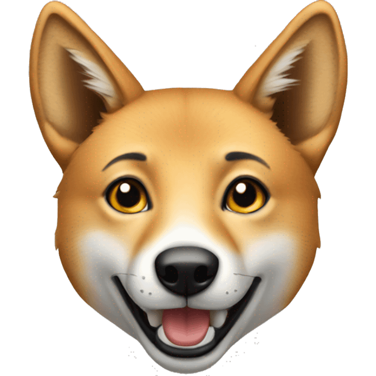 female dingo  emoji