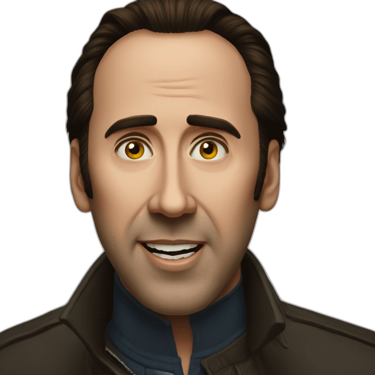 Nicolas cage emoji