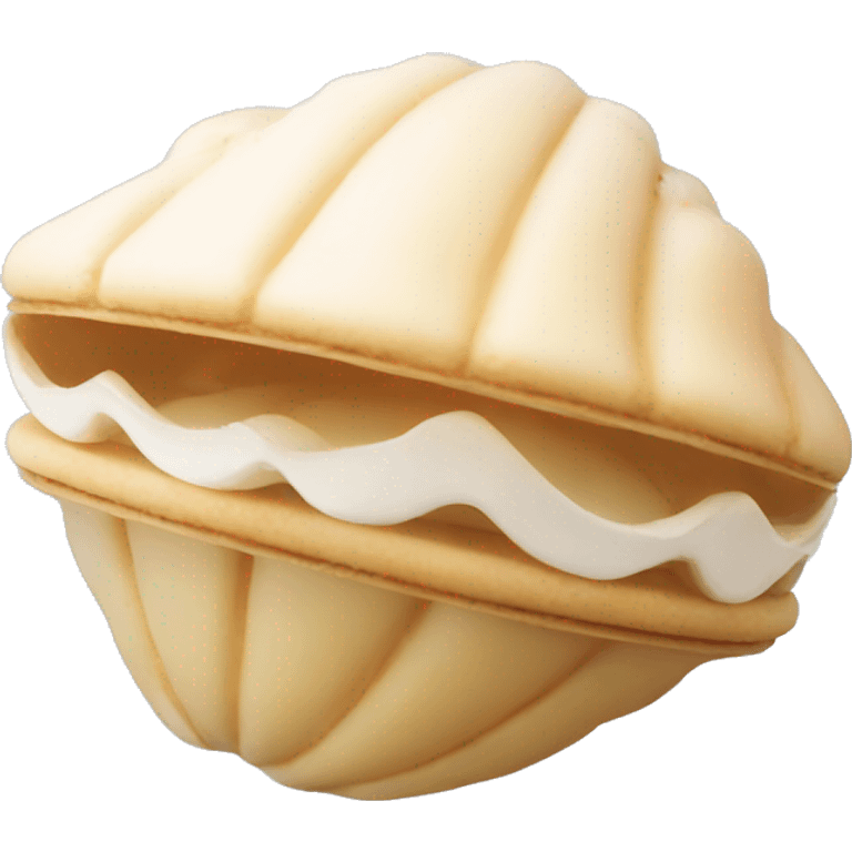 Shell Macaron  emoji