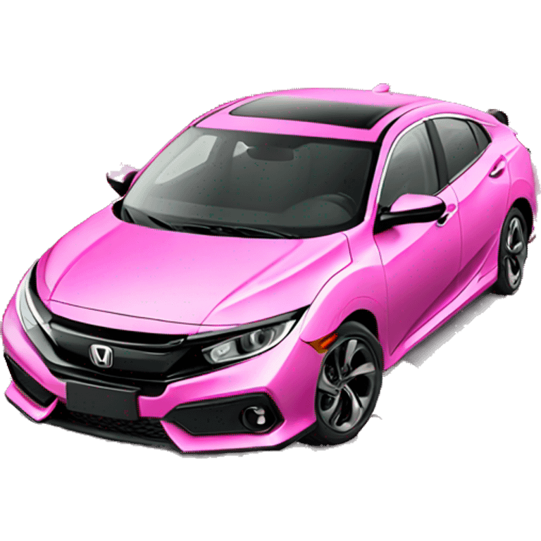 pink honda civic emoji