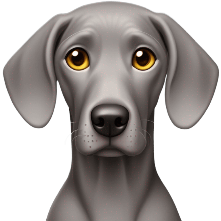 weimaraner emoji