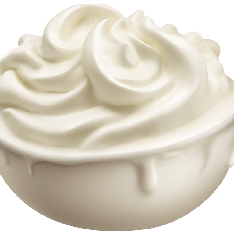 chantilly cream  emoji