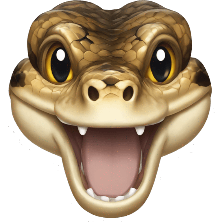 Giant Indian Python Head emoji