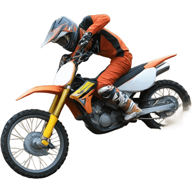 Motocross emoji