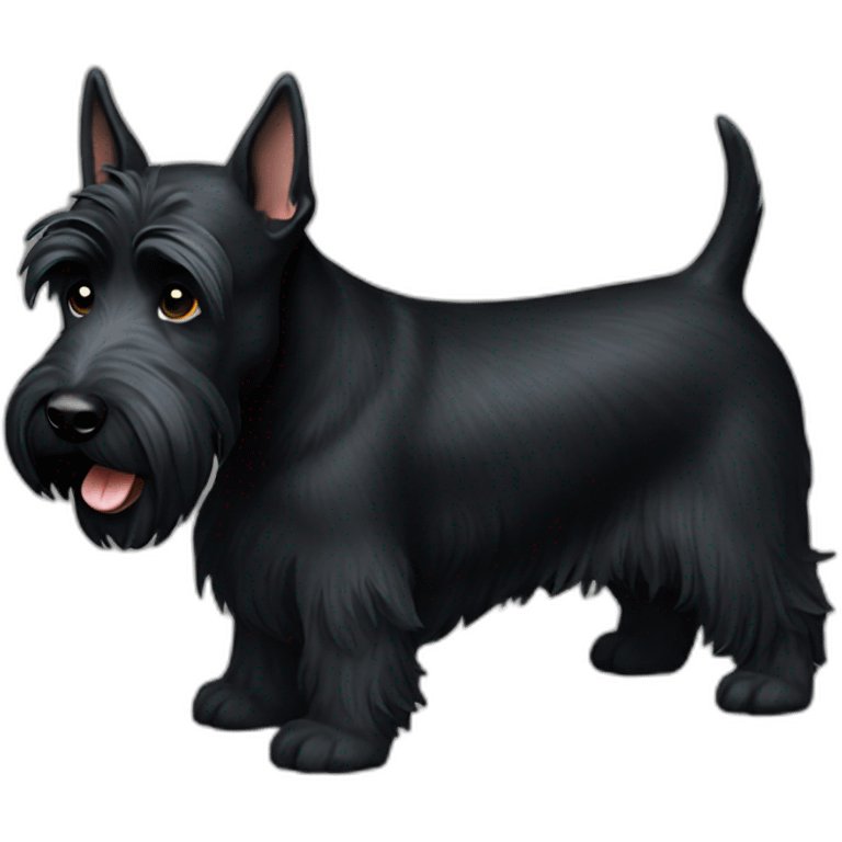 scottish-terrier-dog-black-happy emoji