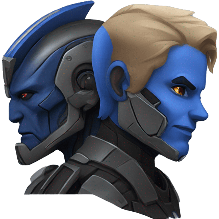 Garrus with Shepard emoji