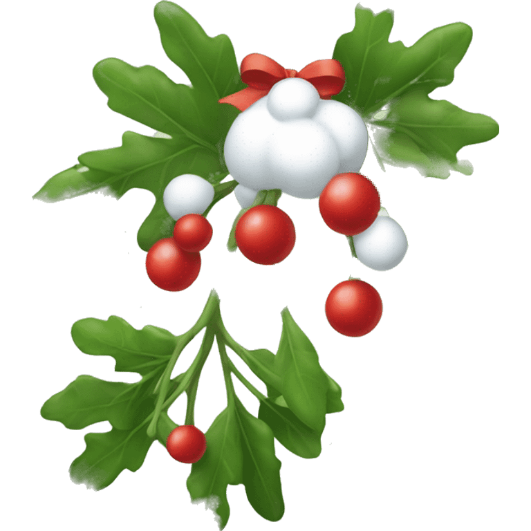 mistletoe ￼ emoji