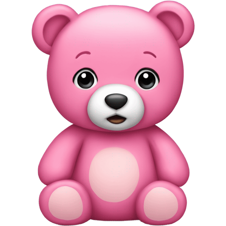 Pink teddy bear  emoji