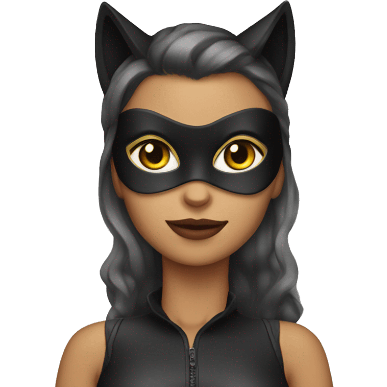 Cat woman emoji