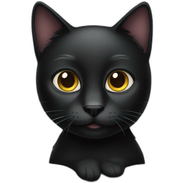 black cat emoji