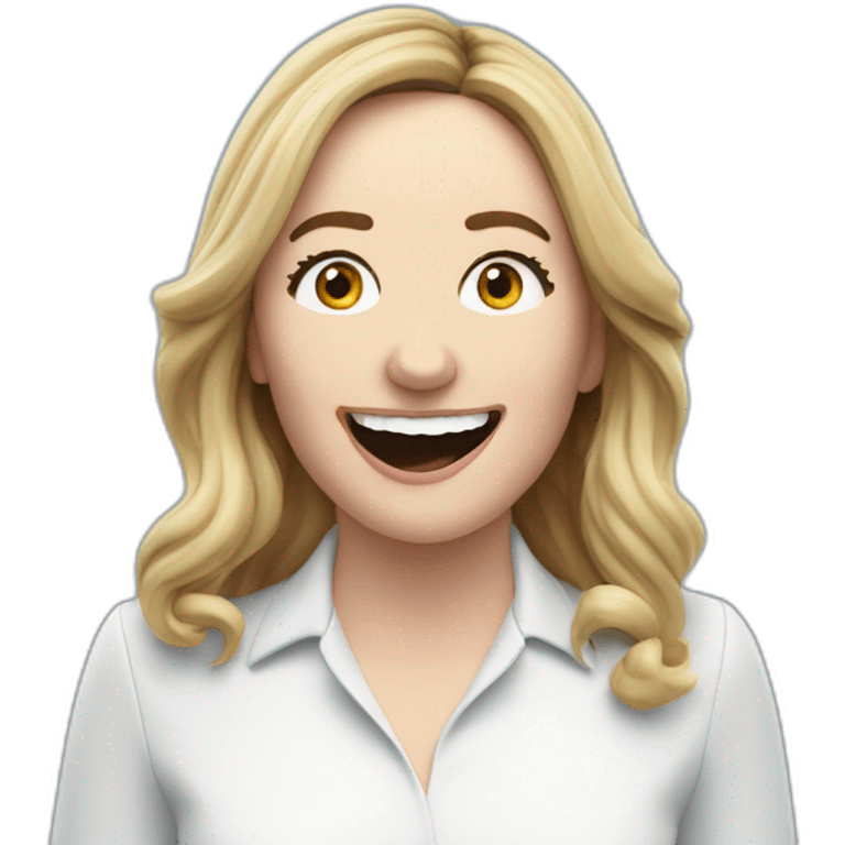 Victoria Coren Mitchell 4k toothpaste advert emoji