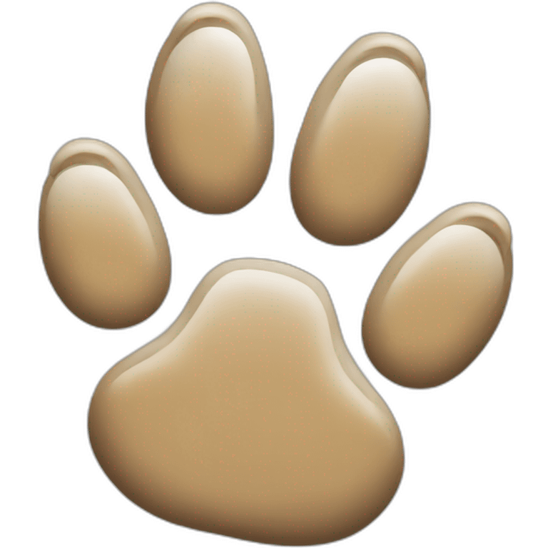 wolf paw emoji